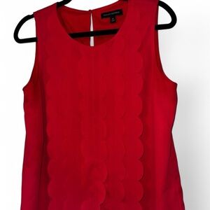 Banana Republic Red Sleeveless Top